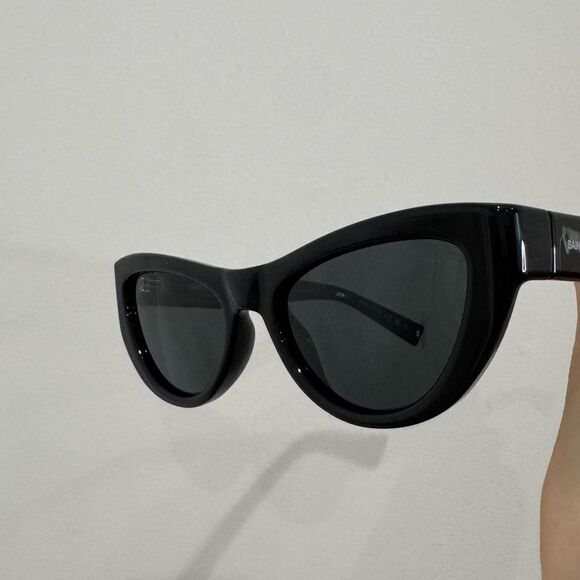 SAINT LAURENT Script Cat Eye Sunglasses, 53mm main image 13